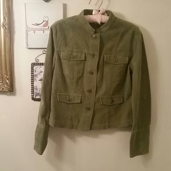 Garnet Hill Jackets & Blazers - military style jacket, 4